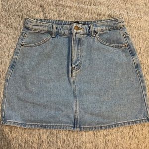 Forever 21 jean skirt
